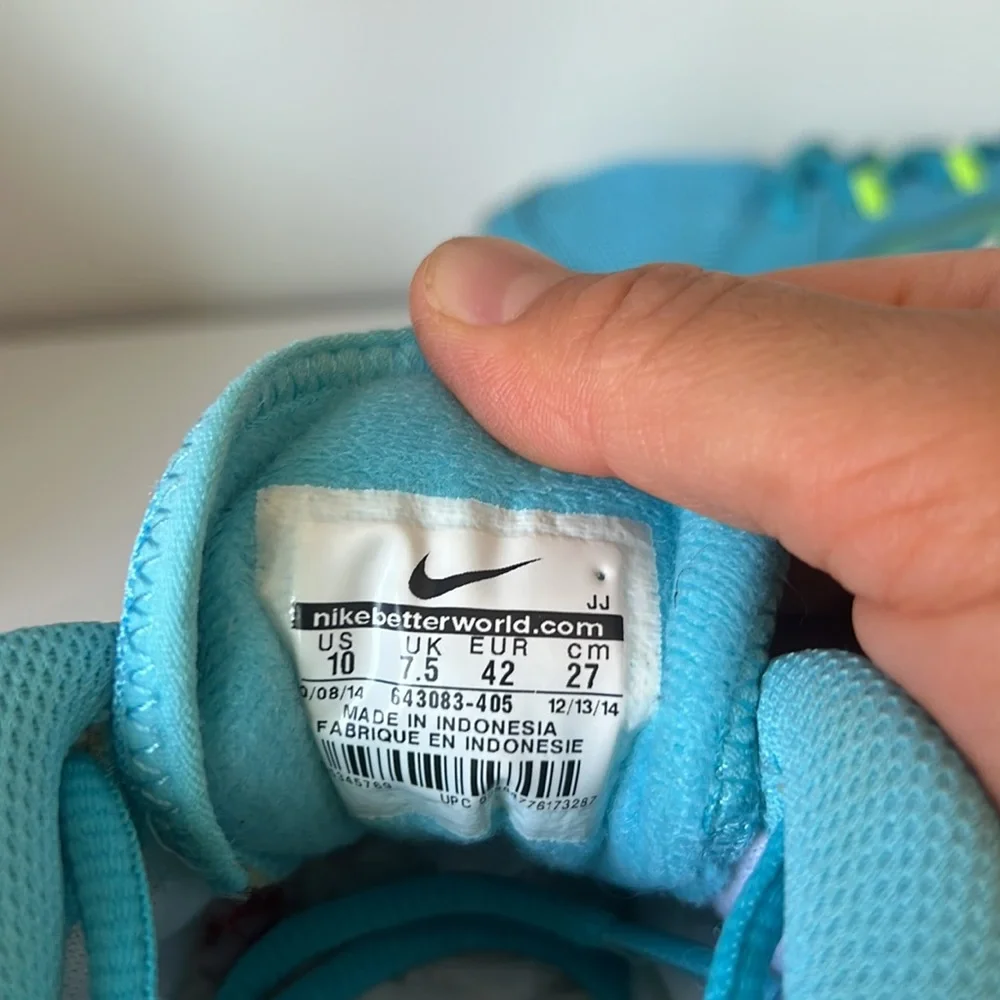 Nike Aloha Athletic Running‎ Shoes Blue Sneakers